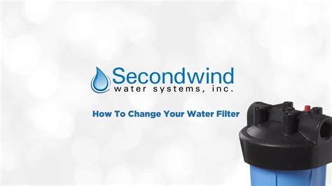 How To Change Your Water Filter Youtube