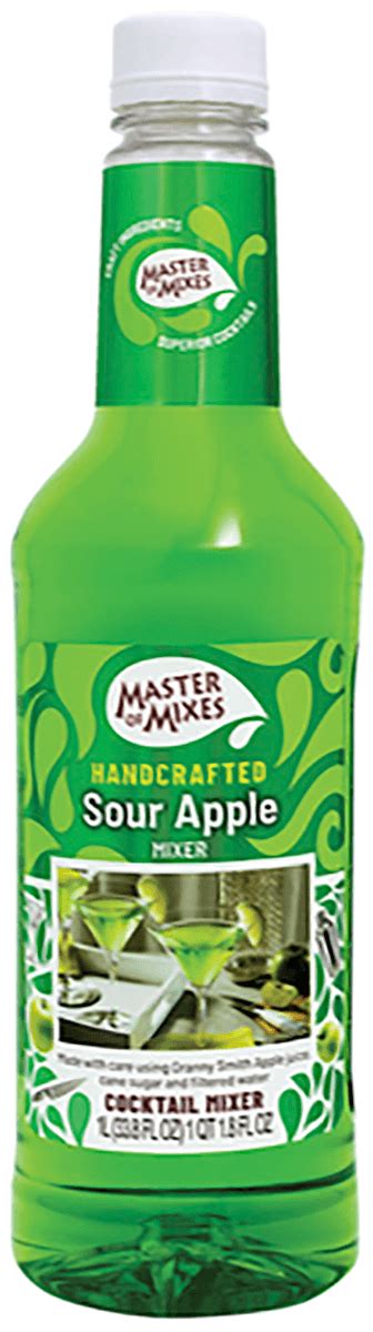 Master Of Mixes Sour Apple Martini Mixer 1 L Bremers Wine And Liquor