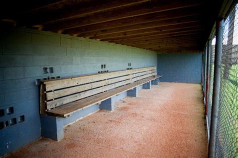 Dugout Empty Stock Image - Image: 5376251