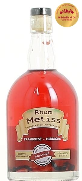 Reuni Rhum Rhum Metiss Framboise Hibiscus Punch Autre Punchs And Cocktails Lavis De 1001