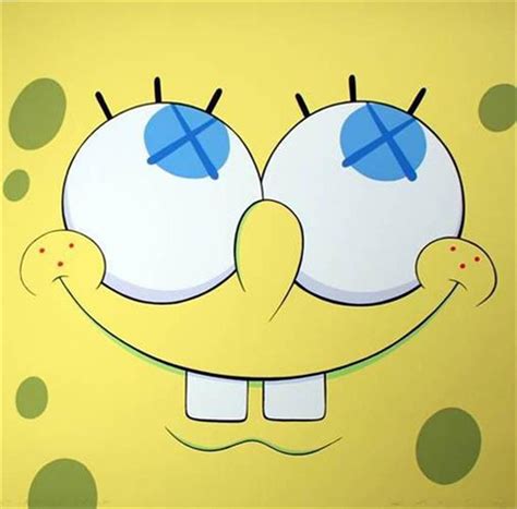 Kaws Untilted Spongebob Art Kaws Wallpaper Posters Art Prints