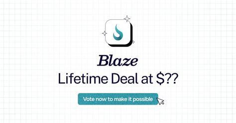 Blaze Lifetime Deal One Time Payment Lifetime Access