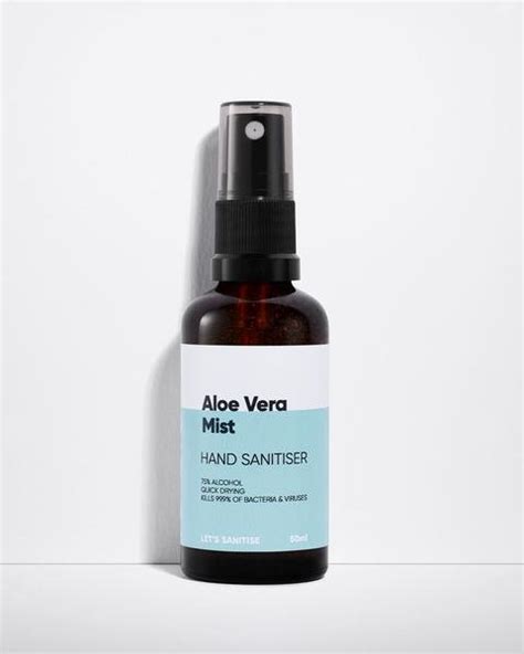 Aloe Vera Mist Hand Sanitiser In Aloe Vera Ikrush