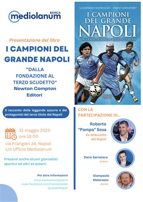 Libri I Campioni Del Grande Napoli Dalla Fondazione Al Terzo