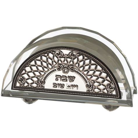 Хрустальная салфетница размер 14.5 см – Breslev