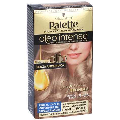 Schwarzkopf Palette Oleo Intense Tinta Biondo Beige G Redcare