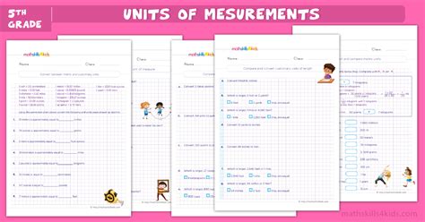 5th Grade Math Skills: Free Games and Worksheets