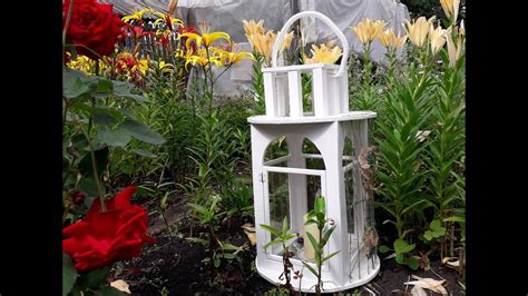 DIY.Фантастический декоративный садовый фонарь своими руками!!! - YouTube