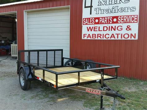 2016 TexLine 77x10 Flatbed Utility Trailer | 4 Mile Trailers | Dewey OK ...