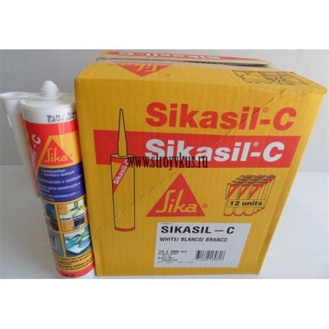 Sikasil-C Нейтральный универсальный силиконовый герметик купить по цене ...
