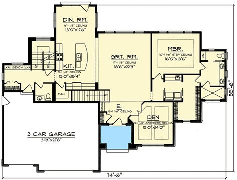 2 Story Arch Topped Entry 89971ah Architectural Designs House Plans