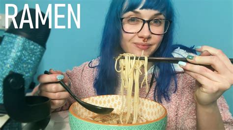 Asmr Eating Chicken Ramen 🍜 Youtube