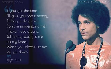 10 Lyrics From Princes Most Memorable Songs Thatll Remind Us What A