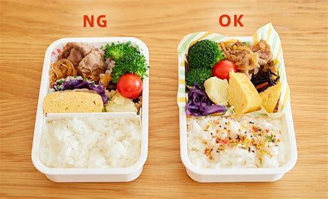 お弁当の詰め方のng例とok例 料理 レシピ 丼 お弁当 レシピ おかず