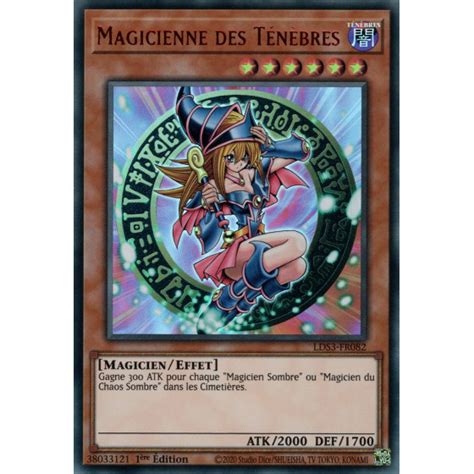 Magicienne Des T N Bres Lds Fr V Rouge Carte Yu Gi Oh