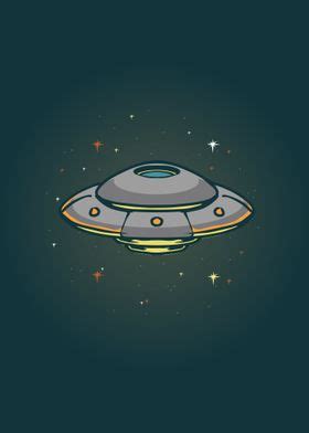 Ufo Poster By JusticeEichmann Studio Displate