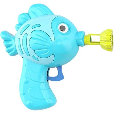 Poisson Machine À Bulle Pour Enfant Pistolet A Bulles De Savon Cadeau