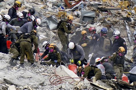 Israeli Rescue Team Head At Florida Building Collapse Says Not Giving