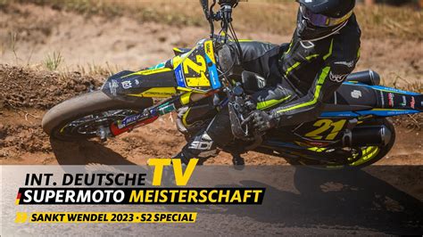 SuperMoto TV SuperMoto IDM Sankt Wendel 2023 S2 Special YouTube