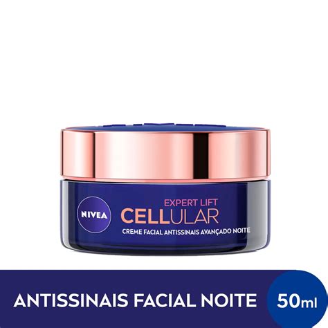 Nivea Cellular Expert Lift Creme Antissinais Noite 50mL No Shoptime