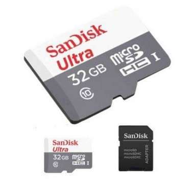 Cartao De Memoria Sd Sandisk 32gb Classe 10 Informática Cartão de