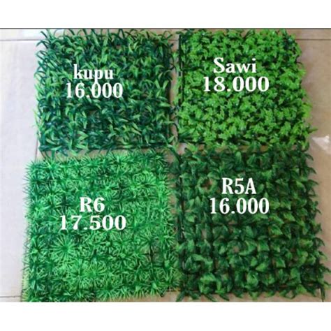 Jual Rumput Kotak Tanaman Hias Plastik Shopee Indonesia