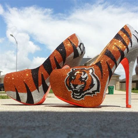 Cincinnati Bengals Custom Heels I Would So Wear These To Get Married