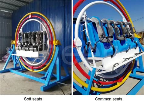 Trading Hot Products Amusement Park Rotating Human Gyroscope Rides 3d