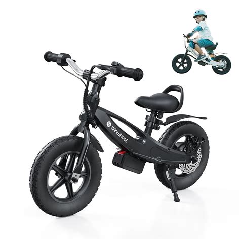 Isinwheel Sk12 Kids Electric Balance Bike 150w 3 6 Age Dual Speed