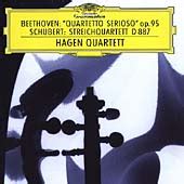 Beethoven Schubert String Quartets Op D Hagen