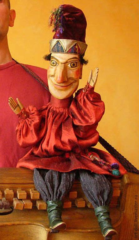 Перчаточная кукла. "Петрушка" на заказ в интернет-магазине Ярмарка ...