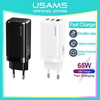 Jual USAMS Official Original T33 Fast Charging Kepala Charger Fast