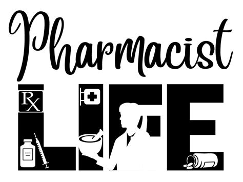 Pharmacist Life SVG Cutting File For Cricut Etsy