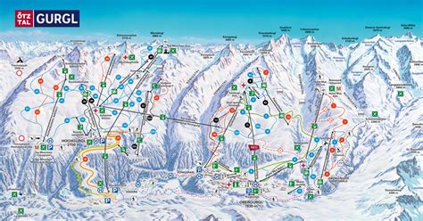 Pistenplan Obergurgl Hochgurgl • Offene Lifte And Pisten • Skipanorama