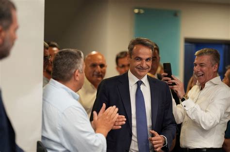 en Grèce, Kyriakos Mitsotakis gagne son pari - TIme News