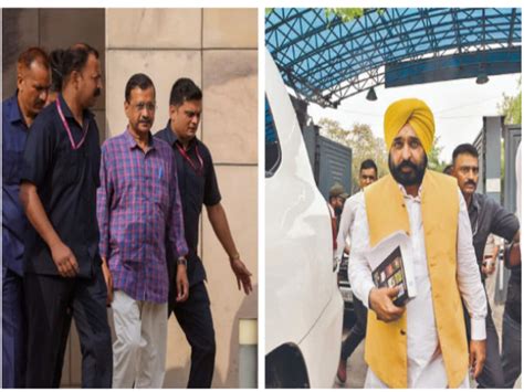 Arvind Kejriwal Sent A Message To Aap Leaders Said Bhagwant Mann After