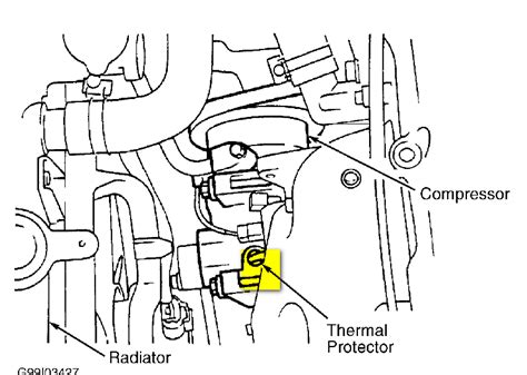 2000 Nissan Altima Triple Pressure Switch