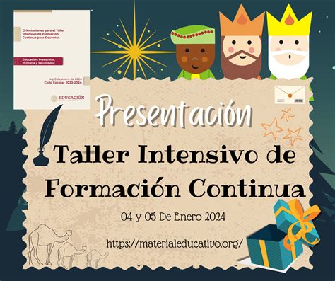 Presentaci N En Powerpoint Y Pdf Del Taller Intensivo De Formaci N