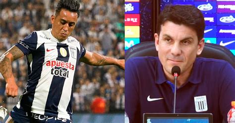 Alianza Lima Mauricio Larriera Revel Si Contar Con Christian Cueva