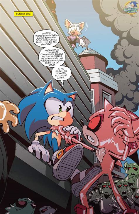 Sonic The Hedgehog Comic Idw Traduccion Espa Ol Sonic The