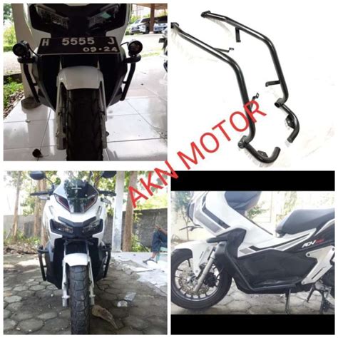 Promo CRASHBAR TUBULLAR PELINDUNG BODY HONDA ADV 150 Diskon 23 Di