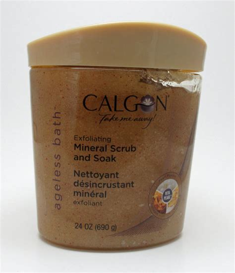 Sugared Polish: Calgon Ageless Bath Body Scrub and Soak - Review