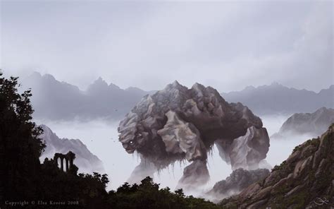 "Mountainbeast" by liallan | Beast creature, Fantasy inspiration ...