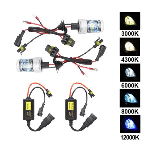 35w 55w Hid Xenon Car Headlight H1 H3 H7 H11 9005 9006 4300k 6000k 8000k 12000k