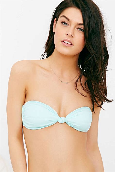 Out From Under Twist Knot Bandeau Bikini Top Bandeau Bikini Bandeau