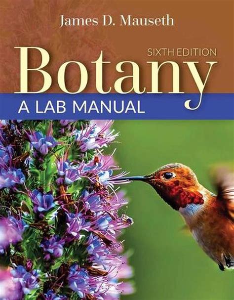 Botany A Lab Manual By James D Mauseth English Spiral Book Free