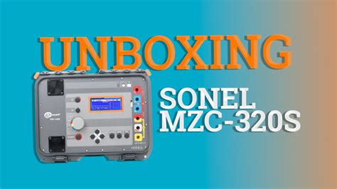 Unboxing Sonel Mzc S Youtube