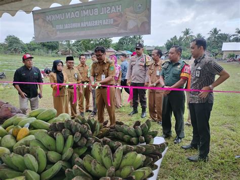 Pemerintah Desa Nunggal Jaya Gelar Operasi Pasar Murah