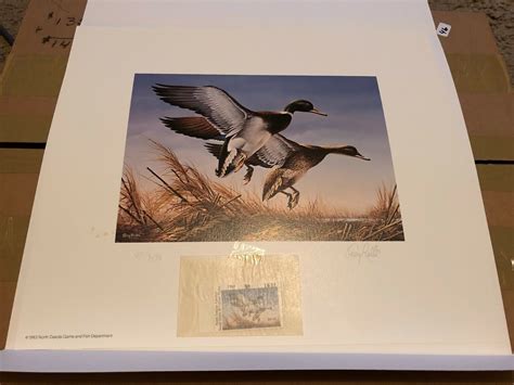 Terry Redlin North Dakota Duck Stamp Print Stamp Unframed Art