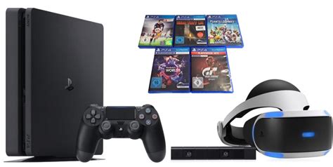 Konsola Ps Playstation Slim Gb Zestaw Vr Kamera Gier